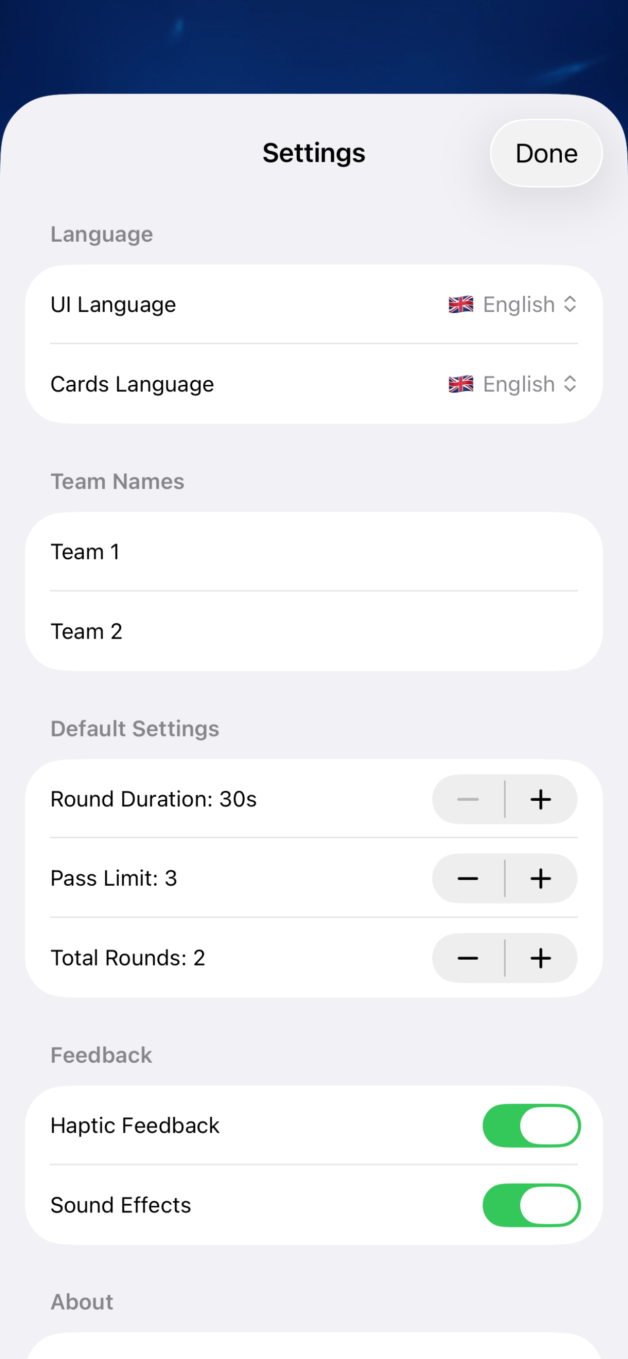 TabuPro Screenshot 4